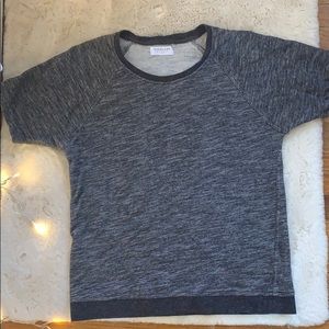Everlane short sleeve sweatshirt